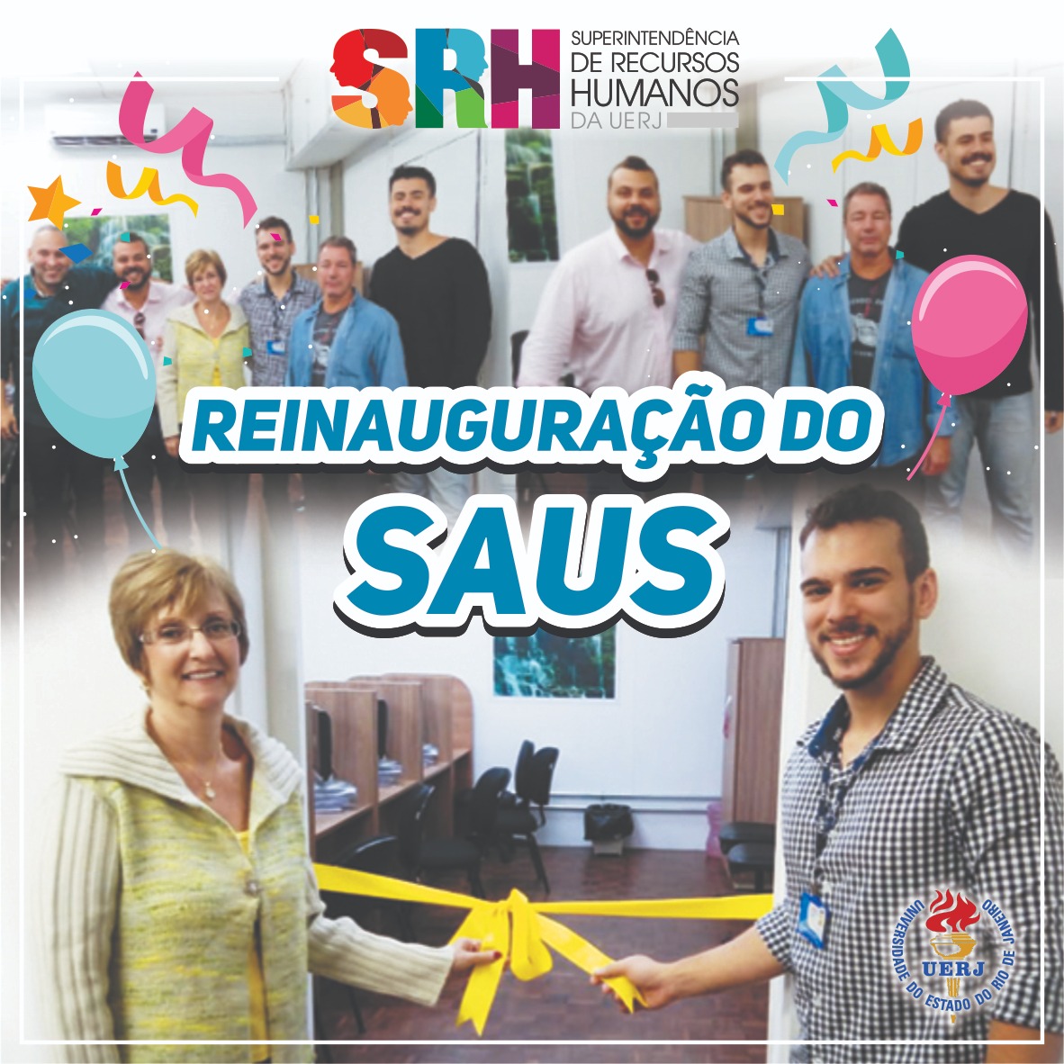 Reinauguração Saus